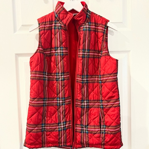 D & CO RED LINED VEST - Picture 1 of 6